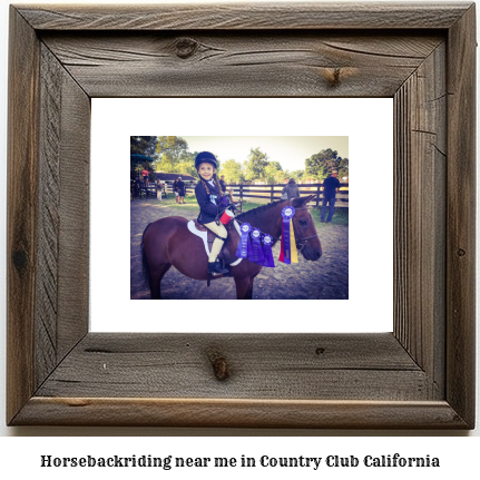 horseback riding near me in Country Club, California